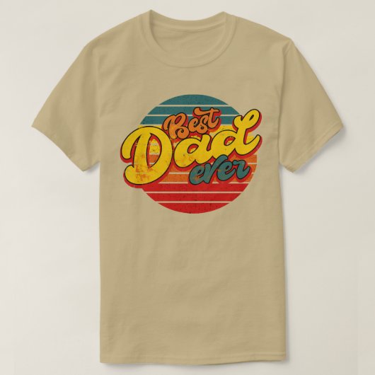 Beste vader ooit vaderdag t-shirt (Design voorkant)