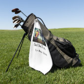 Beste vader ooit vaderdag zoon dochter papa pap p golfhanddoek (Groen)