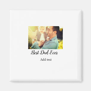 Beste vader ooit vaderdag zoon dochter papa pap p magneet