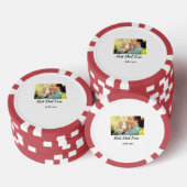 Beste vader ooit vaderdag zoon dochter papa pap p poker chips (Opstapeling)
