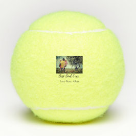 Beste vader ooit vaderdag zoon dochter papa pap p tennisballen