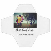 Beste vader ooit vaderdag zoon dochter papa pap p voetbal (Enkel)