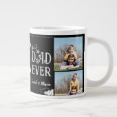 Beste vader ooit vaders dag fotocollage grote koffiekop (Rechts)