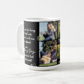 Beste vader ooit vaders dag fotocollage mok (Voorkant links)