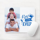 Beste vader ooit vaders Dag, gepersonaliseerde fot Muismat (Met muis)
