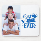 Beste vader ooit vaders Dag, gepersonaliseerde fot Muismat (Voorkant)