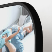 Beste vader ooit vaders Dag Kinder Foto Collage Gi Pickleball Paddle (Links Detail)