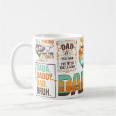 Beste vader ooit vaders dag klassieke Mok, 11 oz Koffiemok (Links)