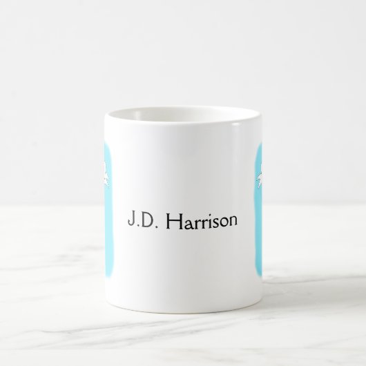 Beste vader ooit vaders Dag Penguin Gift Aangepast Koffiemok (Center)