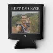 Beste vader ooit van je gepersonaliseerde 2 foto's blikjeskoeler (Voorkant)