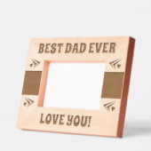 Beste vader ooit van je houdt gegraveerde lijstjes (Links)