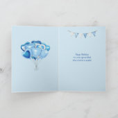 Beste vader ooit verjaardag groet kaart (Binnen)