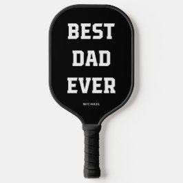 Beste vader ooit | Vet Modern Black Pickleball Paddle