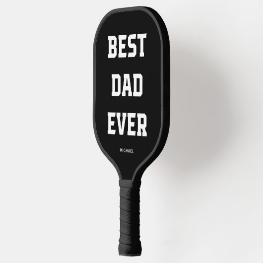 Beste vader ooit | Vet Modern Black Pickleball Paddle (Links)