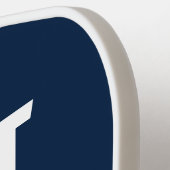 Beste vader ooit | Vet modern marineblauw Pickleball Paddle (Links Detail)