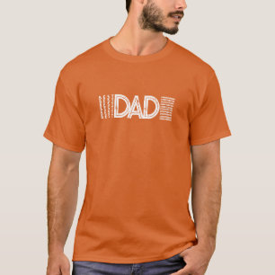 Beste vader ooit vet typografie cadeau t-shirt