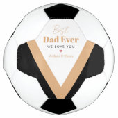Beste vader ooit voetbal (Voorkant)