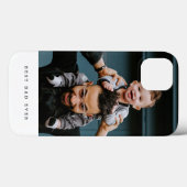 Beste vader ooit volledig foto gepersonaliseerd Case-Mate iPhone case (Achterkant (horizontaal))