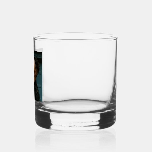 Beste vader ooit volledig foto gepersonaliseerd whisky glas (Links)