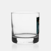 Beste vader ooit volledig foto gepersonaliseerd whisky glas (Rechts)