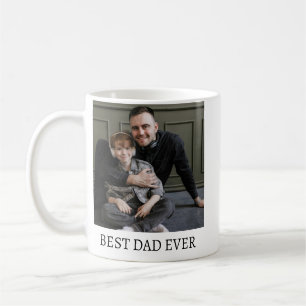 Beste vader ooit volledige foto gepersonaliseerde  koffiemok