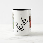 Beste vader ooit Volledige foto persoonlijke koffi Mok (Midden)