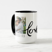 Beste vader ooit Volledige foto persoonlijke koffi Mok (Voorkant links)