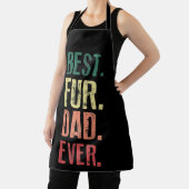 beste vader ooit voor mannen Kat papa of hond Schort (Insitu)