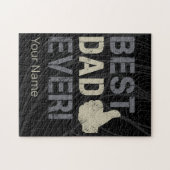 Beste vader ooit voor Vaderdag  Thumb Up Legpuzzel (Horizontaal)