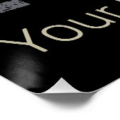 Beste vader ooit voor Vaderdag  Thumb Up Perfect Poster (Hoek)