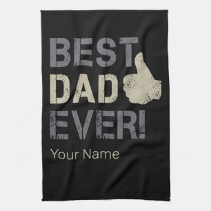 Beste vader ooit voor Vaderdag  Thumb Up Theedoek