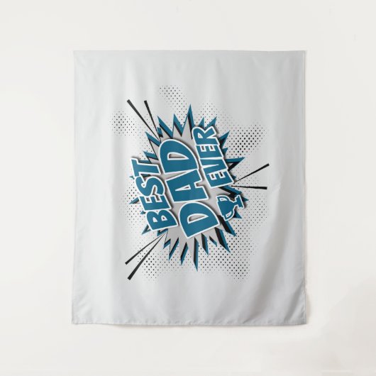 Beste vader ooit wandkleed (Voorkant)