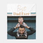 Beste vader ooit We houden van je Fleece Deken (Voorkant)