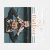 Beste vader ooit We houden van je Fleece Deken (Voorkant (Horizontaal))