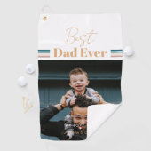 Beste vader ooit We houden van je Golfhanddoek (Insitu)