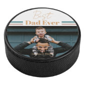 Beste vader ooit We houden van je Hockey Puck (3/4)