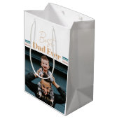 Beste vader ooit We houden van je Medium Cadeauzakje (Achterkant Gekanteld)