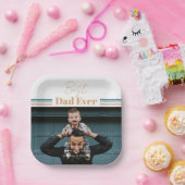 Beste vader ooit We houden van je Papieren Bordje (Feest)