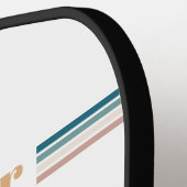 Beste vader ooit We houden van je Pickleball Paddle (Links Detail)