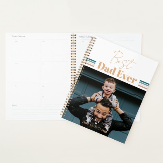 Beste vader ooit We houden van je Planner (Display)