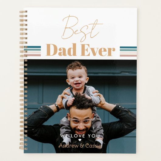 Beste vader ooit We houden van je Planner (Voorkant)