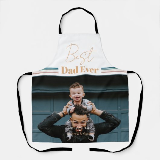 Beste vader ooit We houden van je Schort (Voorkant)