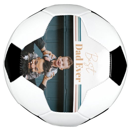 Beste vader ooit We houden van je Voetbal (Gedraaid)