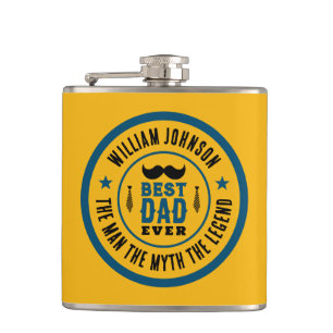 Beste vader ooit  Western Vaderdag Heupfles