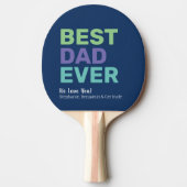 Beste vader ooit - Whimsical Greep Tafeltennisbatje (Voorkant)