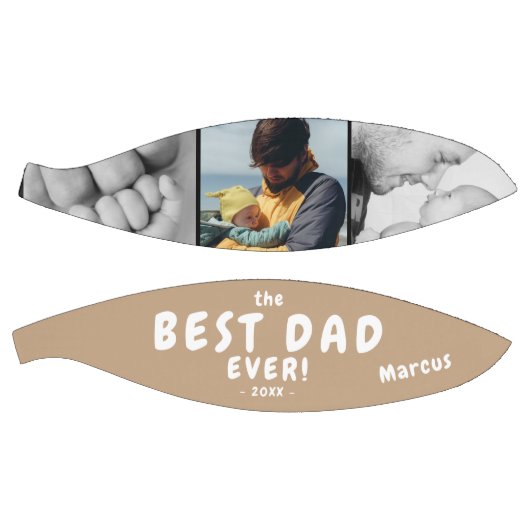 Beste vader op dag 3 Foto Collage Basketbal (Panelen)