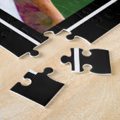 Beste vader op dag 4 Foto Collage Black Legpuzzel (Zijkant)