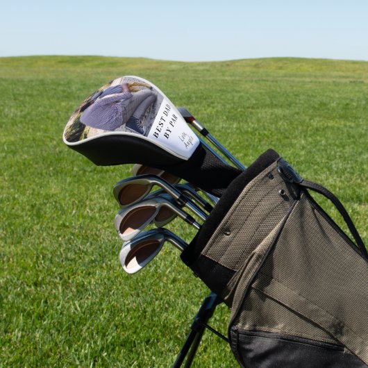 Beste vader op foto op maat golfheadcover (Insitu)