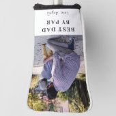 Beste vader op foto op maat golfheadcover (Draai 90)