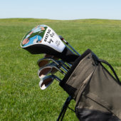 Beste vader op foto's op maat golfheadcover (Insitu)